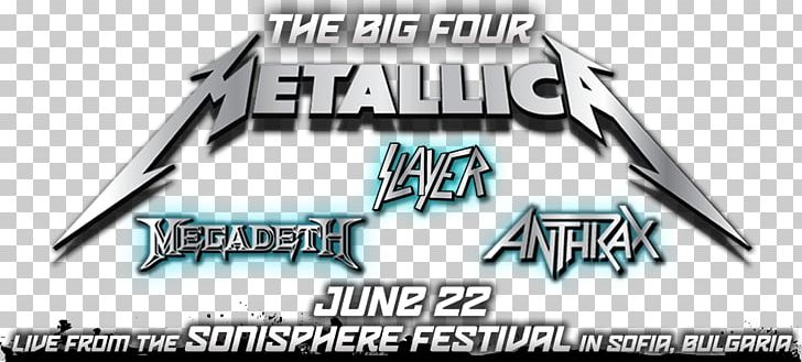 Sonisphere Festival Thrash Metal Big Four Of Thrash Metallica Anthrax PNG, Clipart, Anthrax, Automotive Exterior, Big Four Accounting Firms, Brand, Emblem Free PNG Download