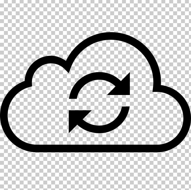 Cloud Computing Computer Icons Cloud Storage PNG, Clipart, Area, Black And White, Brand, Circle, Cloud Free PNG Download