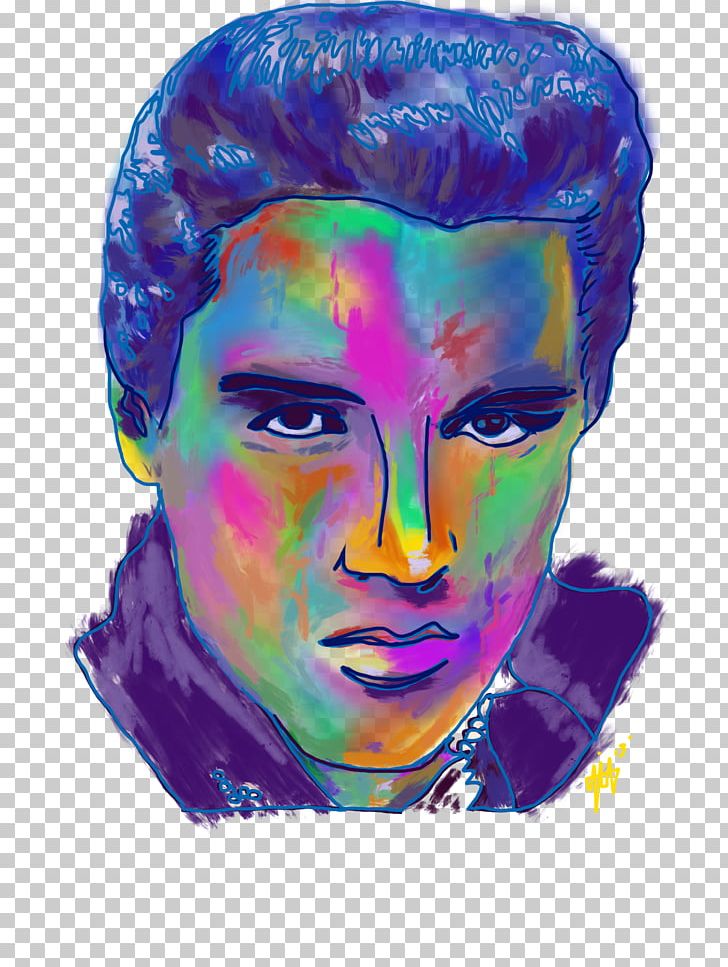 Portrait Visual Arts Acrylic Paint PNG, Clipart, Acrylic Paint, Acrylic Resin, Art, Elvis, Face Free PNG Download