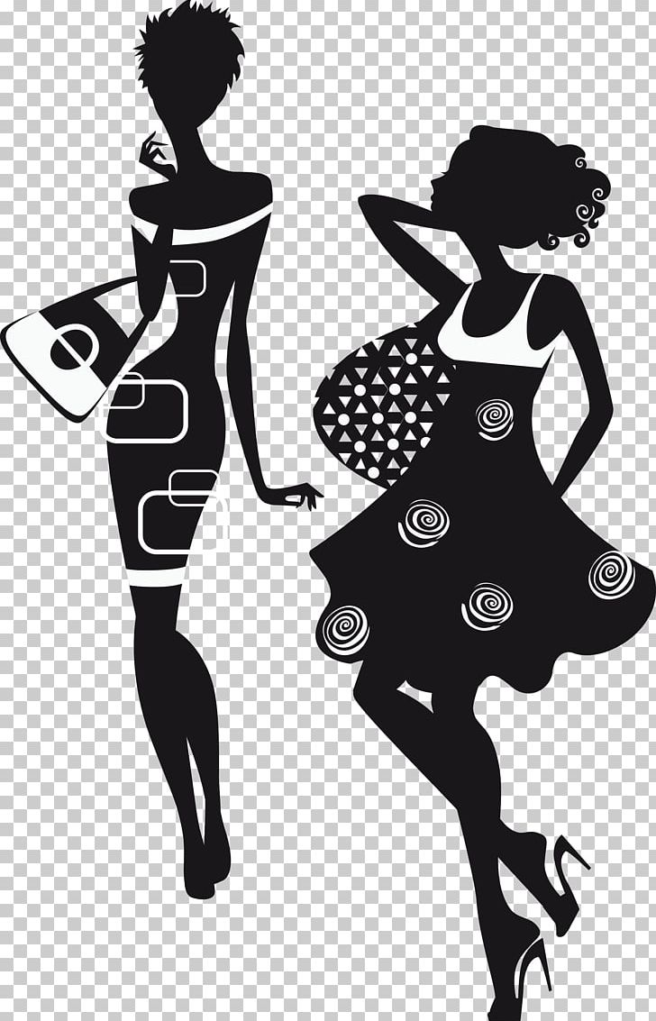 Silhouette Fashion PNG, Clipart, Animals, Art, Black, Black And White, Clip Art Free PNG Download