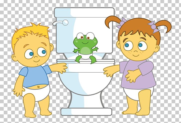 toilet training cartoon