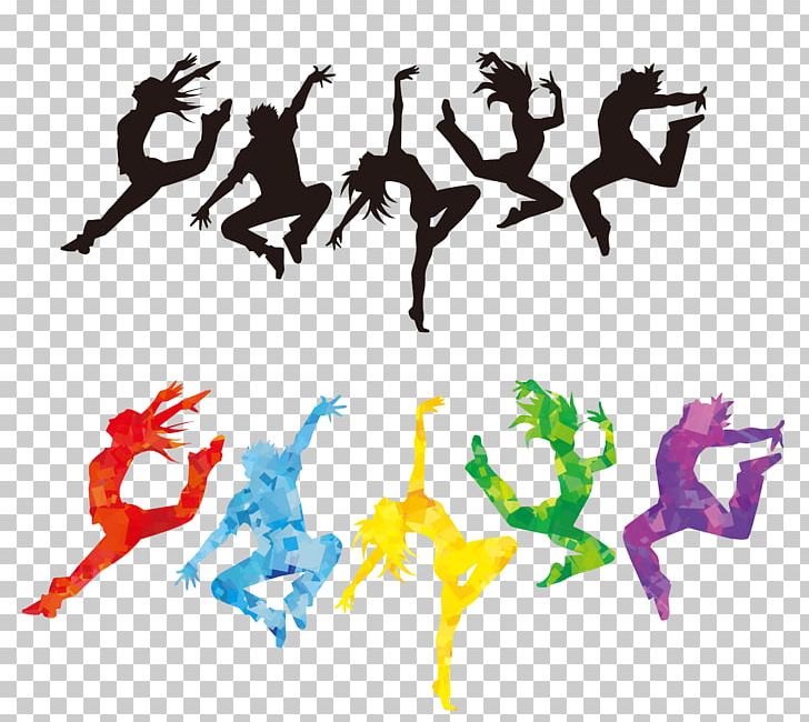 Ballet Dancer Silhouette PNG, Clipart, Art, Ballet, Bright, Color, Colorful Background Free PNG Download