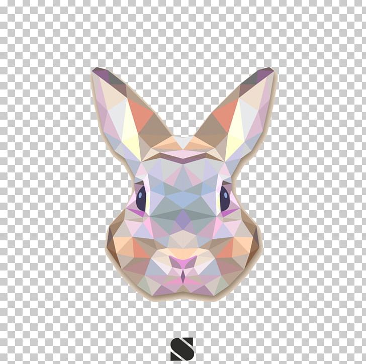 Easter Bunny Rabbit Leporids Geometry Wall Decal PNG, Clipart, Animals, Art, Easter Bunny, Geometry, Leporids Free PNG Download