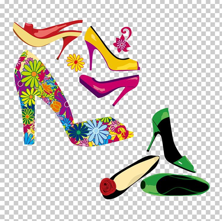High-heeled Footwear Fashion Shoe Clothing PNG, Clipart, Accessories, Cartoon, Christian Louboutin, Clothing, Color Free PNG Download
