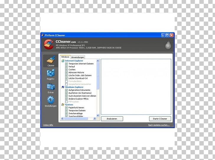 Computer Program Screenshot Security Awareness CCleaner PNG, Clipart,  Free PNG Download