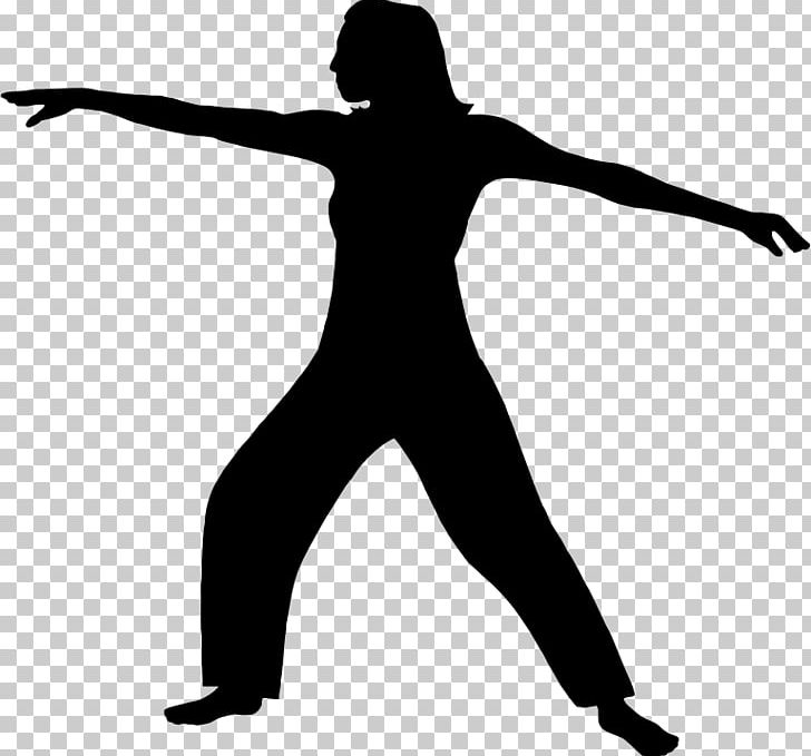 Exercise Physical Fitness Yoga Silhouette PNG, Clipart, Arm, Black, Black And White, Exercise, Female Free PNG Download