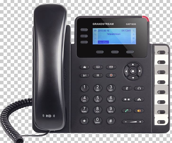 Grandstream Networks VoIP Phone Telephone Session Initiation Protocol Voice Over IP PNG, Clipart, Business, Caller Id, Corded Phone, Cordless Telephone, Electronics Free PNG Download