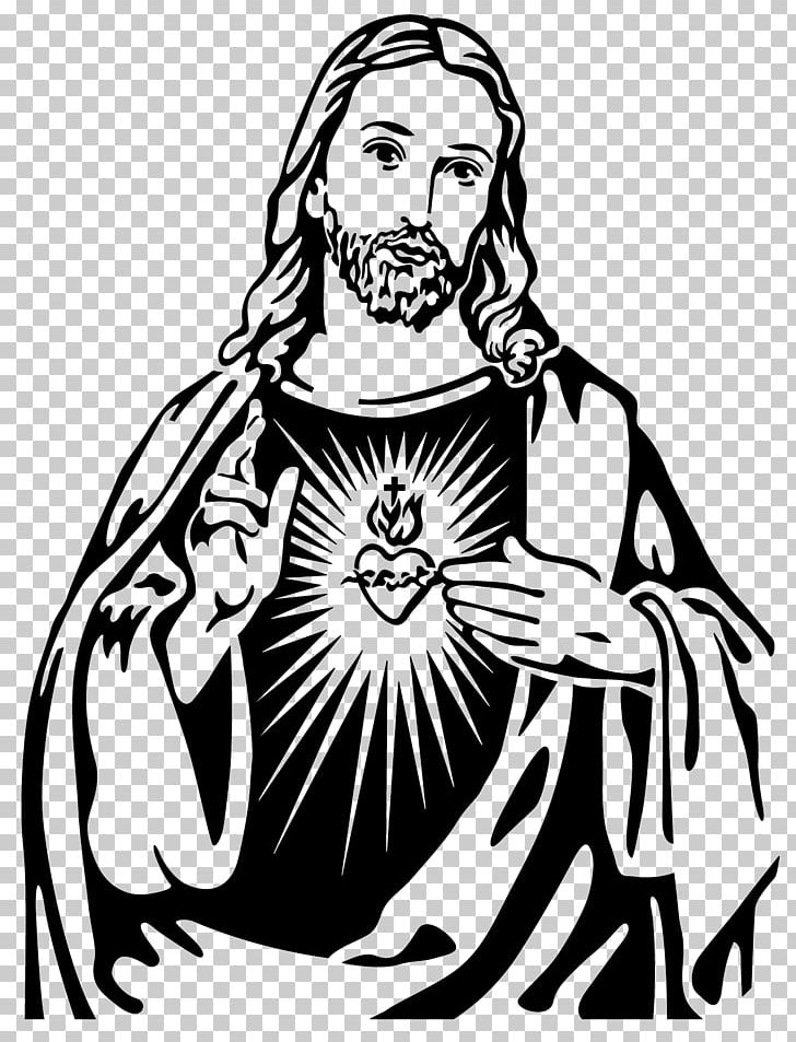 Jesus Wall Decal Sticker Polyvinyl Chloride PNG, Clipart, Art, Artwork, Black, Facial Hair, Fictional Character Free PNG Download