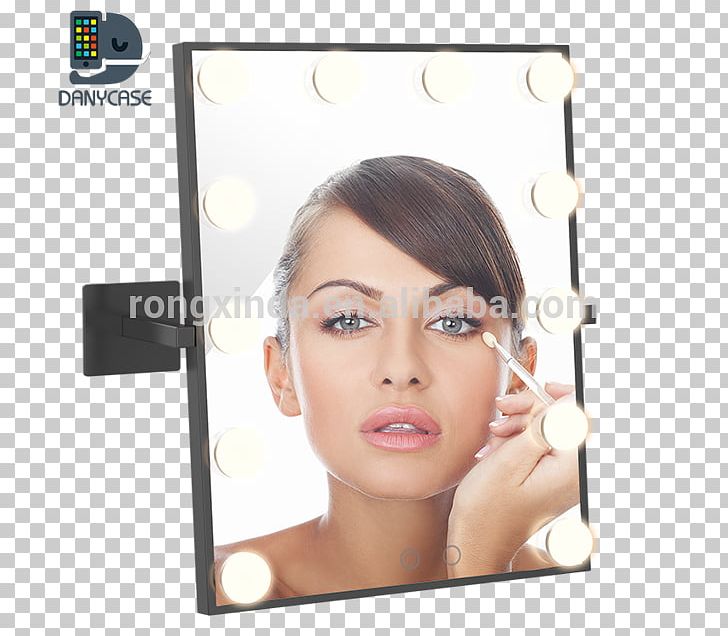 Mirror Compact Cosmetics Light Eyelash PNG, Clipart, Brown Hair, Cheek, Chin, Compact, Cosmetic Free PNG Download