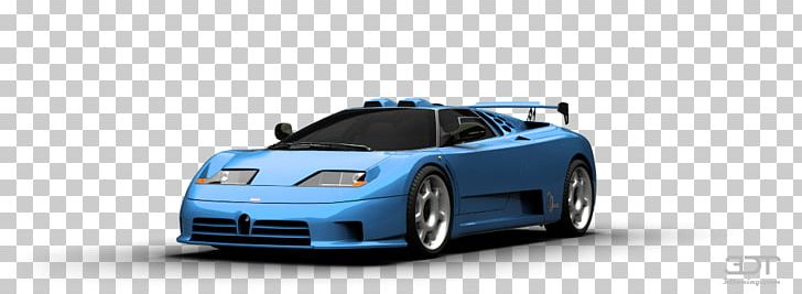 Bugatti EB 110 Compact Car Motor Vehicle Automotive Design PNG, Clipart, Automotive Design, Automotive Exterior, Automotive Lighting, Blue, Brand Free PNG Download