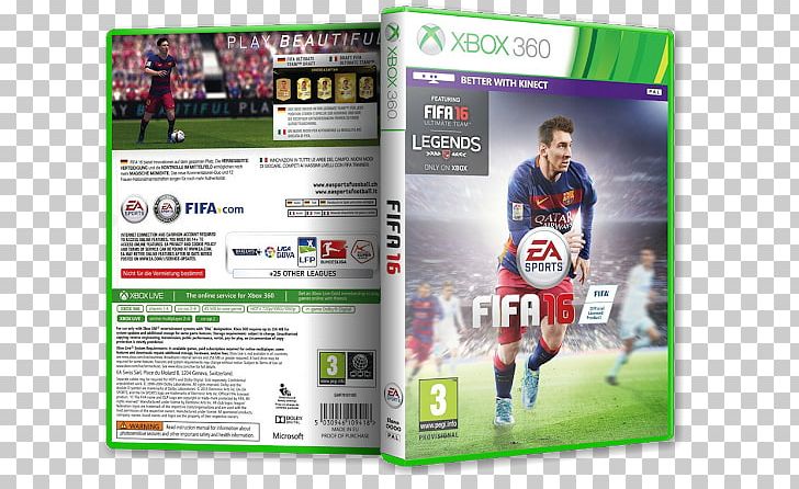 FIFA 16 FIFA 18 FIFA 14 Xbox 360 FIFA 15 PNG, Clipart, Advertising, Brand, Capa, Championship, Display Advertising Free PNG Download