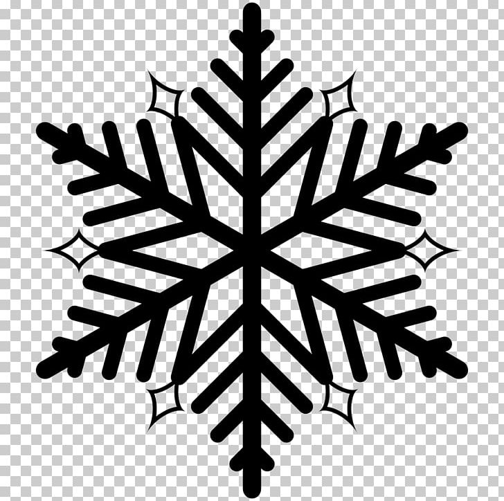 Snowflake Computer Icons PNG, Clipart, Black And White, Circle, Computer Icons, Ice, Leaf Free PNG Download