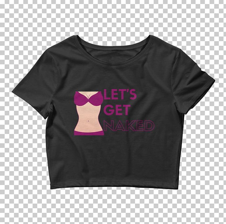 T-shirt Crop Top Clothing Hoodie PNG, Clipart, Black, Brand, Clothing, Crop, Crop Top Free PNG Download