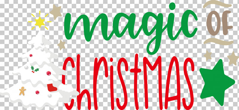 Magic Of Christmas Magic Christmas Christmas PNG, Clipart, Behavior, Christmas, Human, Line, Logo Free PNG Download