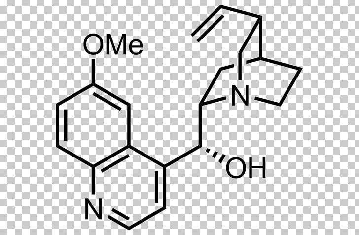Quinine Total Synthesis Quinidine Pharmaceutical Drug Chloroquine PNG, Clipart, Angle, Artemisinin, Black, Black And White, Chloroquine Free PNG Download