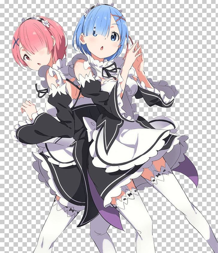 Re:Zero − Starting Life In Another World 雷姆 RAM Isekai PNG, Clipart, Anime, Art, Artwork, Black Hair, Computer Wallpaper Free PNG Download