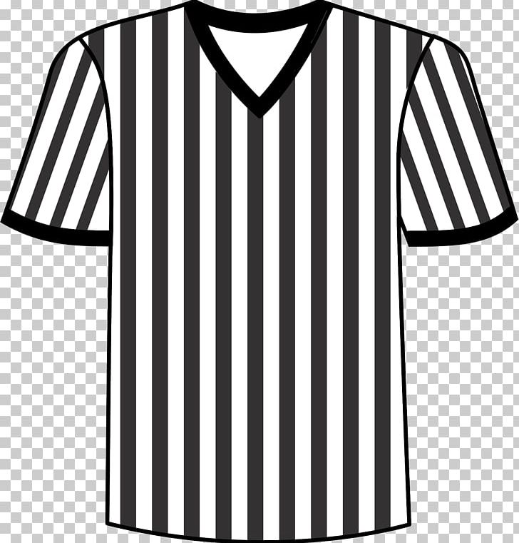 T-shirt Association Football Referee Jersey PNG, Clipart, Active Shirt, Basketball Coach, Basketball Official, Black, Black And White Free PNG Download