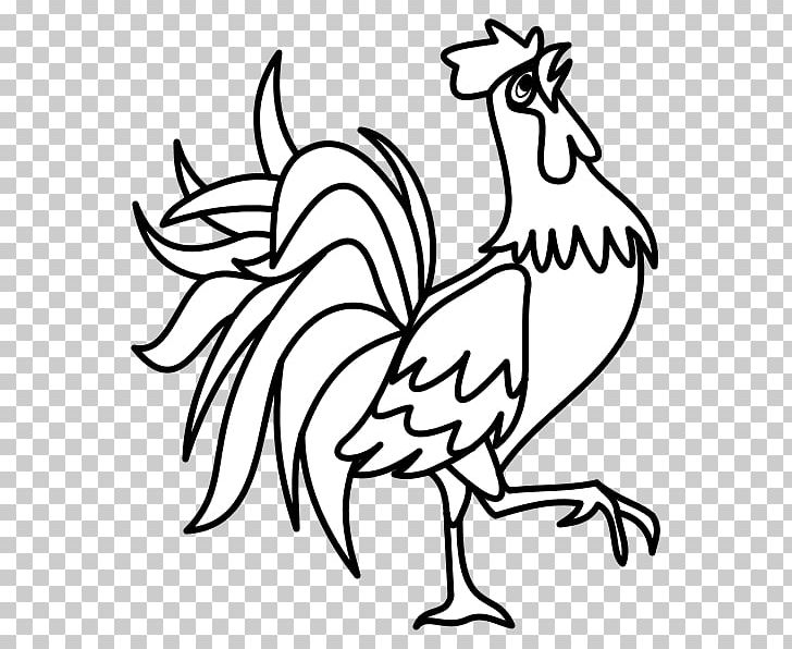 Rooster Chicken Drawing Coloring Book Sign PNG, Clipart, Animals, Art, Beak, Bird, Black And White Free PNG Download