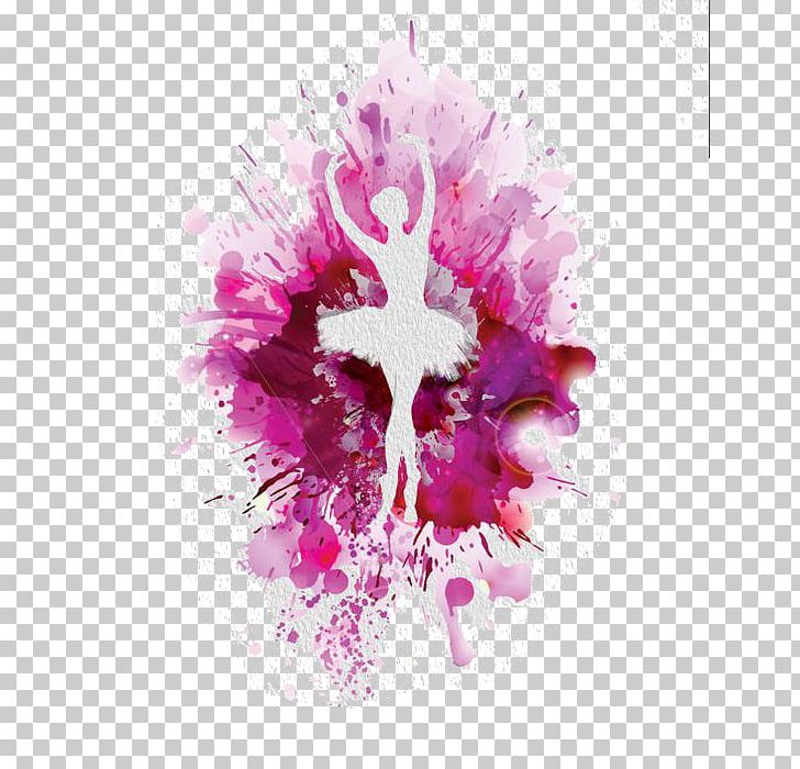 Ballet Dancer Watercolor Painting PNG, Clipart, Ballet, Color, Color Splash, Computer Wallpaper, Creative Free PNG Download