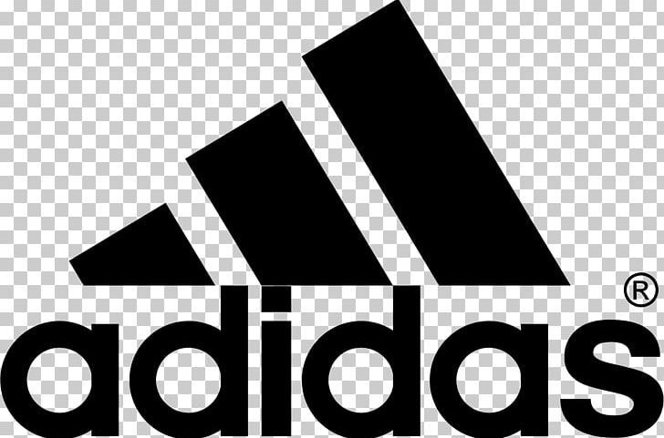 Logo Brand Adidas Foot Wear PNG, Clipart, Adidas, Angle, Black And White, Brand, Business Free PNG Download