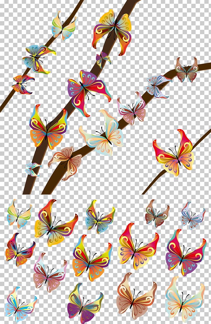 Butterfly Illustrator PNG, Clipart, Aigle, Art, Branch, Butterfly, Drawing Free PNG Download