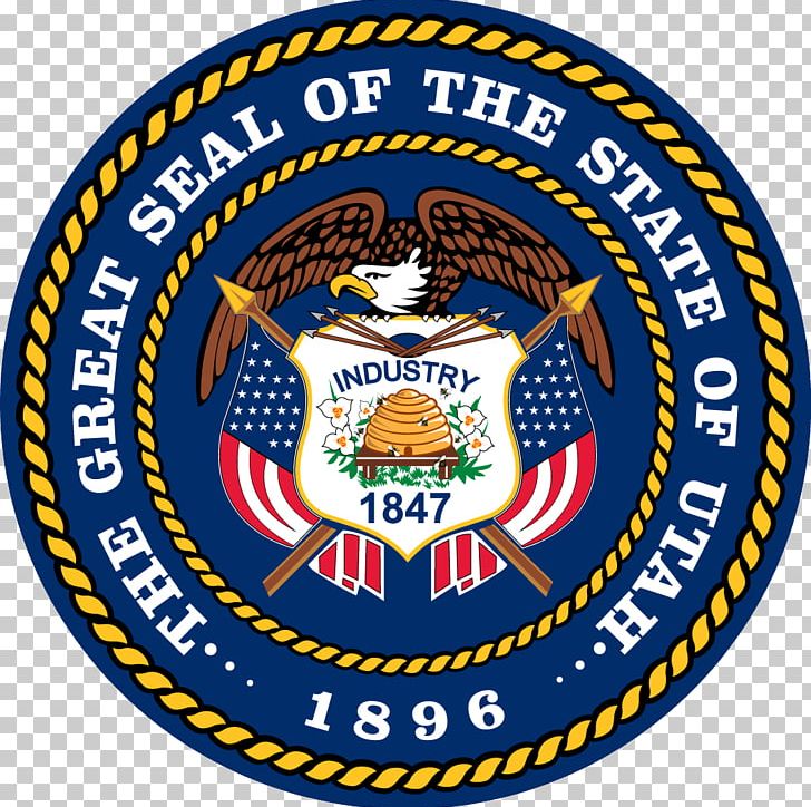 Seal Of Utah U.S. State West Virginia Symbol PNG, Clipart, Area, Badge, Brand, Circle, Consent Free PNG Download
