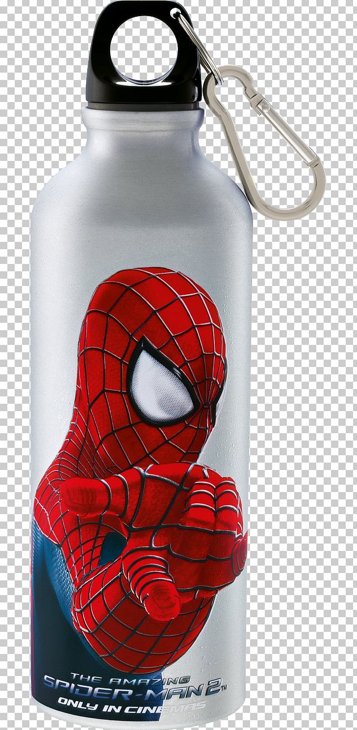 Spider-Man Marvel Comics Superhero Movie Water Bottles PNG, Clipart, Amazing Spiderman, Amazing Spiderman 2, Bottle, Captain America Civil War, Drinkware Free PNG Download