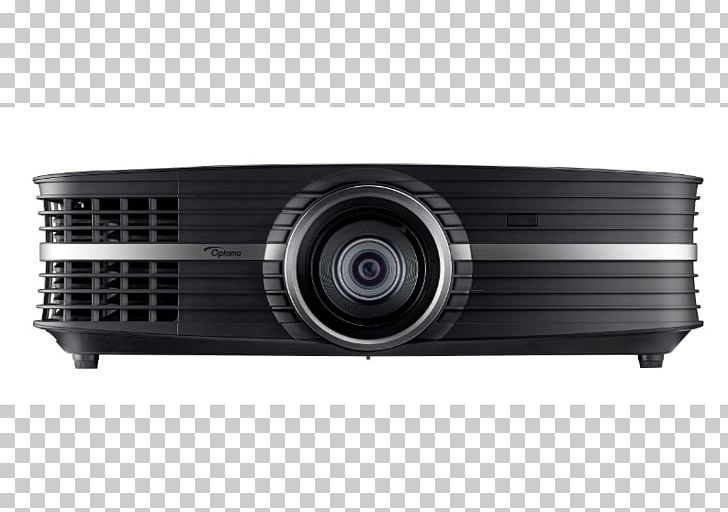 UHD65 4K Home Cinema Projector Ultra-high-definition Television Optoma Corporation Home Theater Systems 4K Resolution PNG, Clipart, 1080p, Angle, Electronics, Multimedia Projector, Multimedia Projectors Free PNG Download