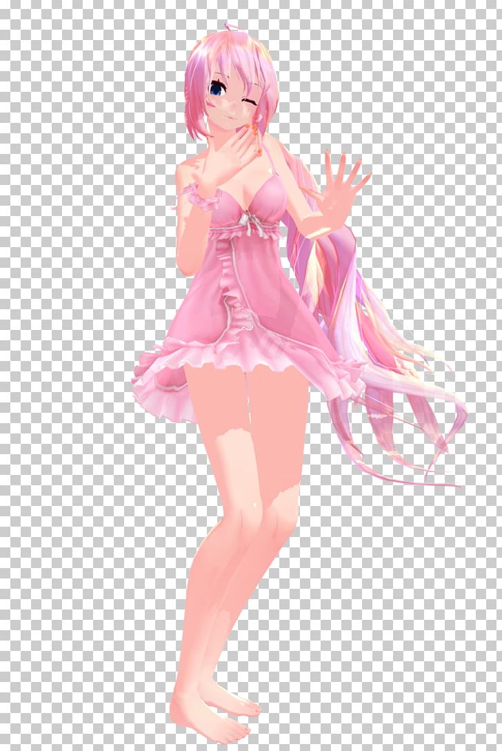 MikuMikuDance Megurine Luka Hatsune Miku Cosplay Vocaloid PNG, Clipart, Anime, Brown Hair, Character, Clothing, Cosplay Free PNG Download