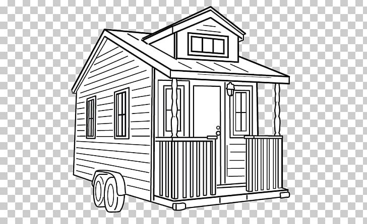 Tiny House Movement Home Building Interior Design Services Png Clipart Angle Area Bedroom Black And White
