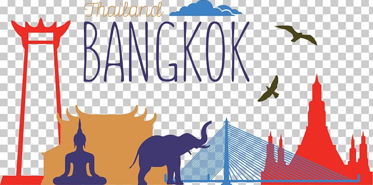 Bangkok Silhouette Euclidean Illustration PNG, Clipart, Art, Banner, Building, Christmas Stocking, Flag Free PNG Download