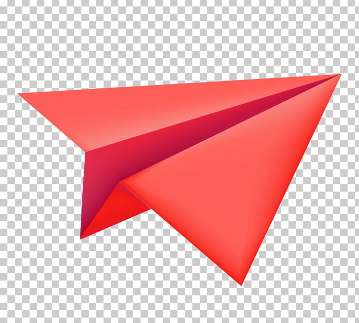 Airplane Paper Plane Red PNG, Clipart, Airplane, Angle, Angular, Blue, Color Free PNG Download