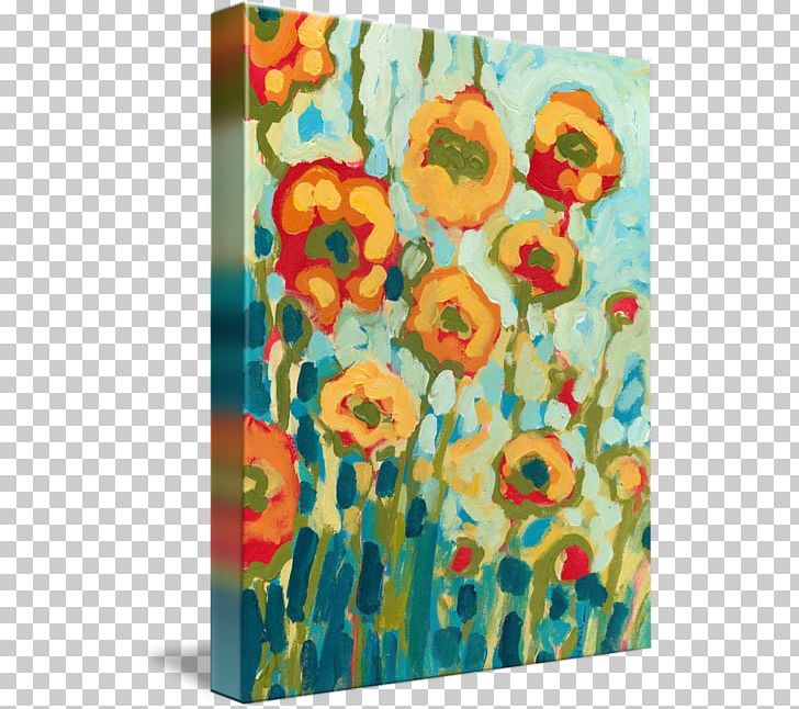 Floral Design Poppies Canvas Print Painting PNG, Clipart, Abstract Art, Acrylic Paint, Art, Artist, Artwork Free PNG Download