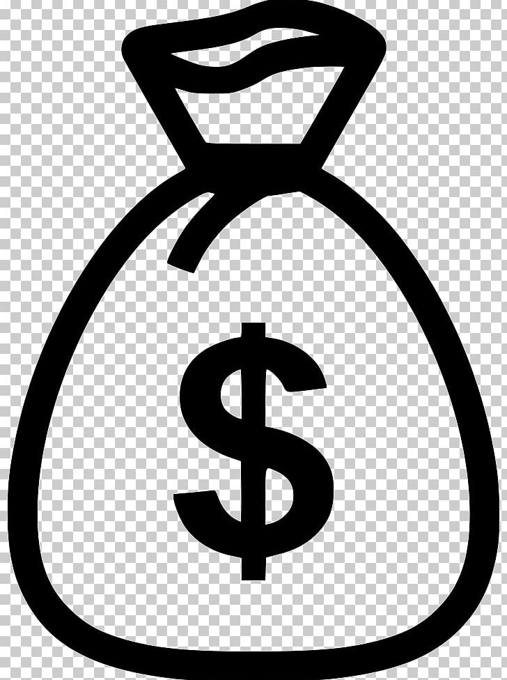 Computer Icons Dollar Sign Money Bag United States Dollar PNG, Clipart, Area, Bag, Bank, Black And White, Computer Icons Free PNG Download