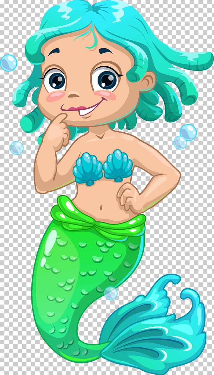 Mermaid Cartoon Illustration PNG, Clipart, Blue, Boy, Drawing, Fictional Character, Hand Painted Free PNG Download