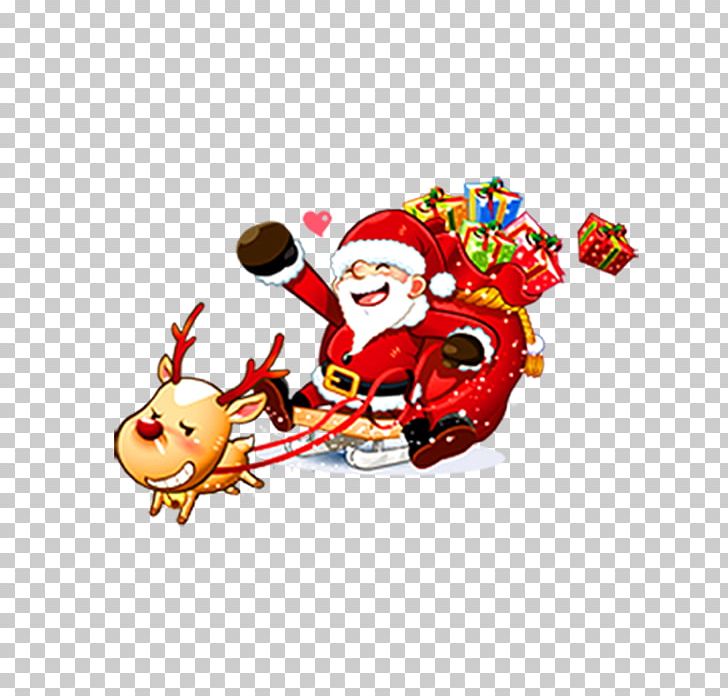 Santa Claus Christmas Card PNG, Clipart, Art, Cartoon, Christmas Card, Christmas Frame, Christmas Lights Free PNG Download