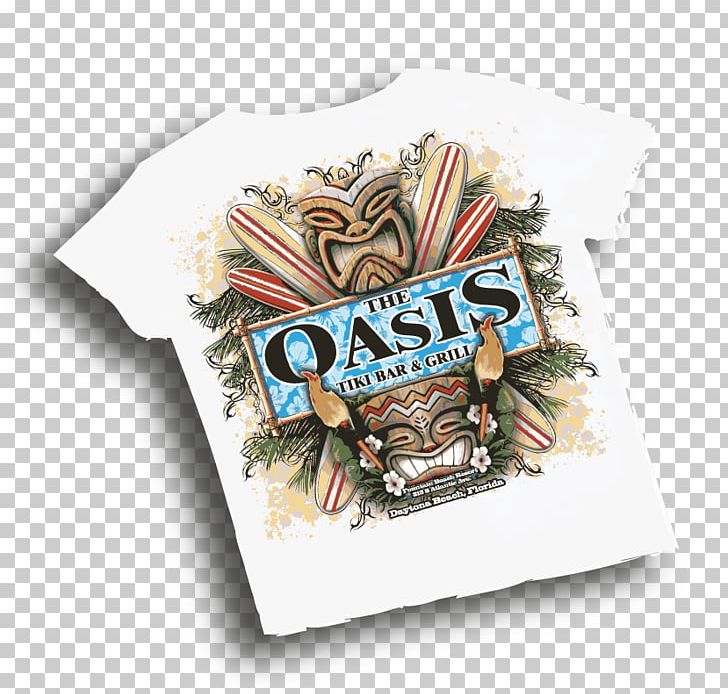 T-shirt Oasis Tiki Bar & Grill PNG, Clipart, Aku Aku, Bar, Barbecue, Brand, Clothing Free PNG Download