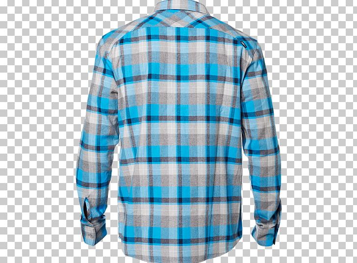 Flannel Tartan Shirt Yarn Sleeve PNG, Clipart, Blue, Button, Clothing, Cotton, Electric Blue Free PNG Download
