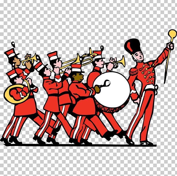 Musical Ensemble School Band Marching Band PNG, Clipart, Area, Art, Artwork, Band, Cartoon Free PNG Download