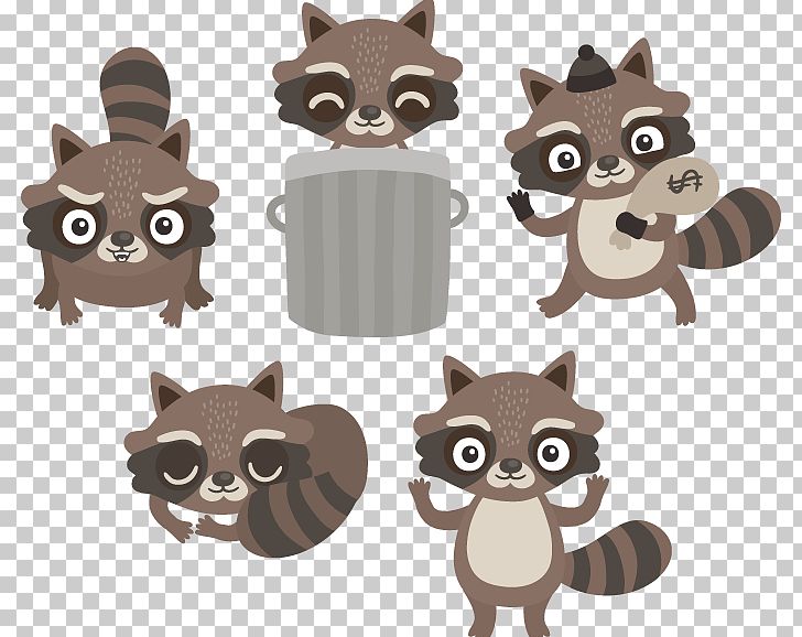 Raccoon Cartoon PNG, Clipart, Animal, Animals, Carnivoran, Cat, Cat Like Mammal Free PNG Download