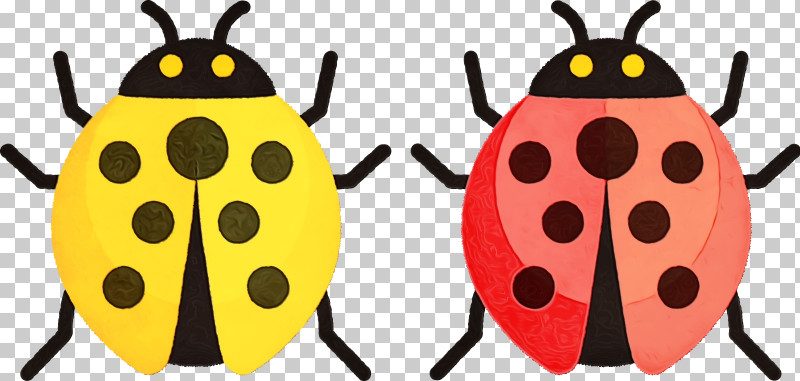 Ladybird Beetle Beetles Yellow Pattern Membrane PNG, Clipart, Beetles, Insect, Ladybird Beetle, Membrane, Paint Free PNG Download