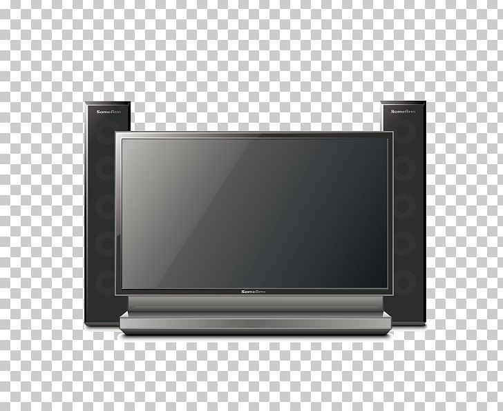 Flat Panel Display Television Euclidean PNG, Clipart, Black, Black Background, Black Board, Black Hair, Black Vector Free PNG Download