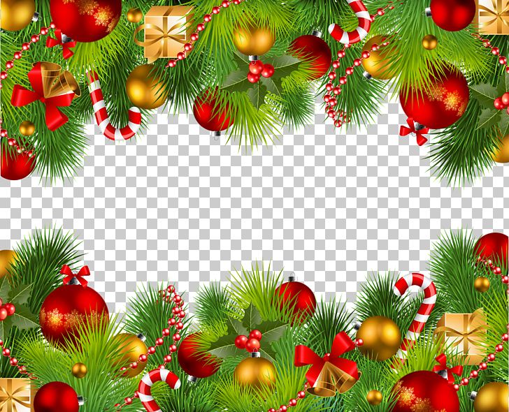 Christmas Border PNG, Clipart, Branch, Christmas