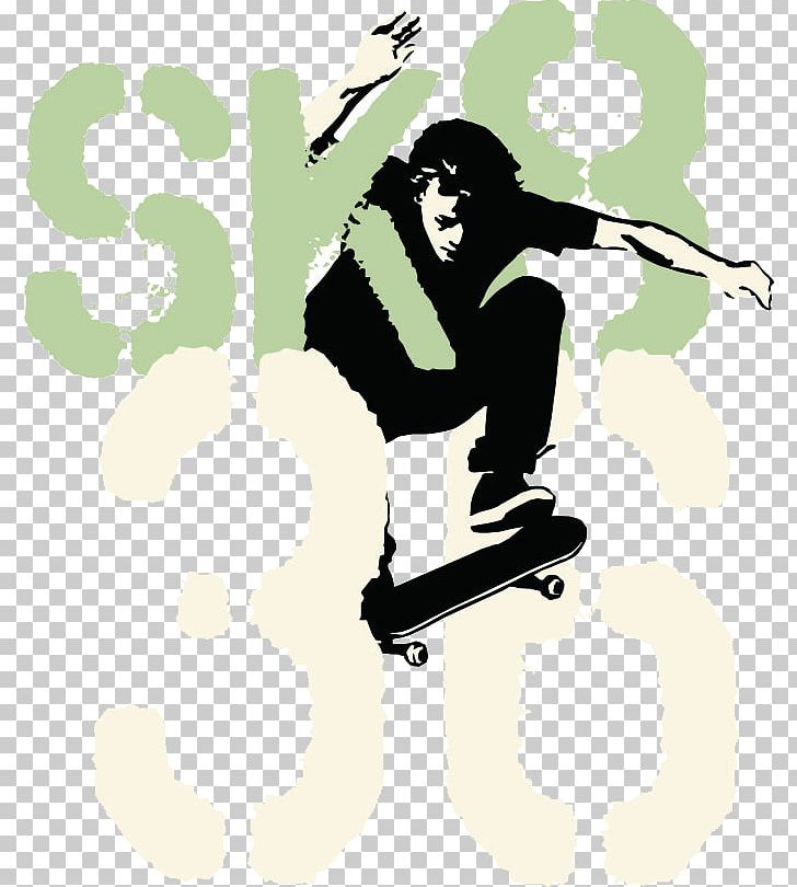 Freeboard Skateboarding Illustration PNG, Clipart, Art, Black, Cartoon, Download, Drawing Free PNG Download