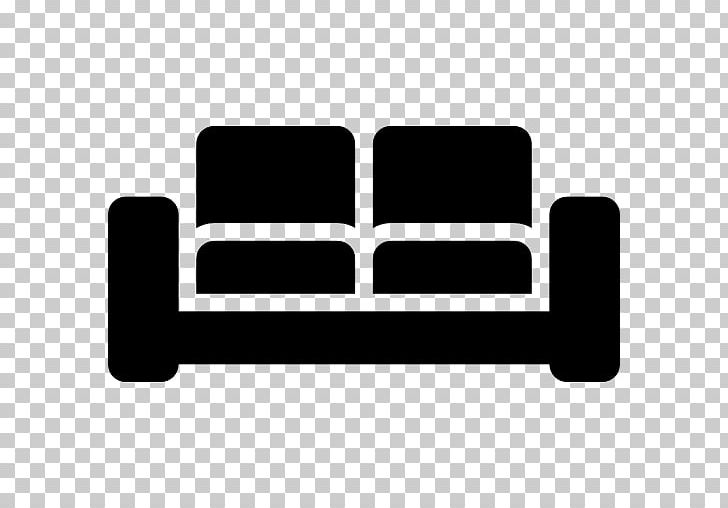 Couch Living Room Furniture Chair Computer Icons PNG, Clipart, Angle, Bed, Black, Black And White, Brand Free PNG Download