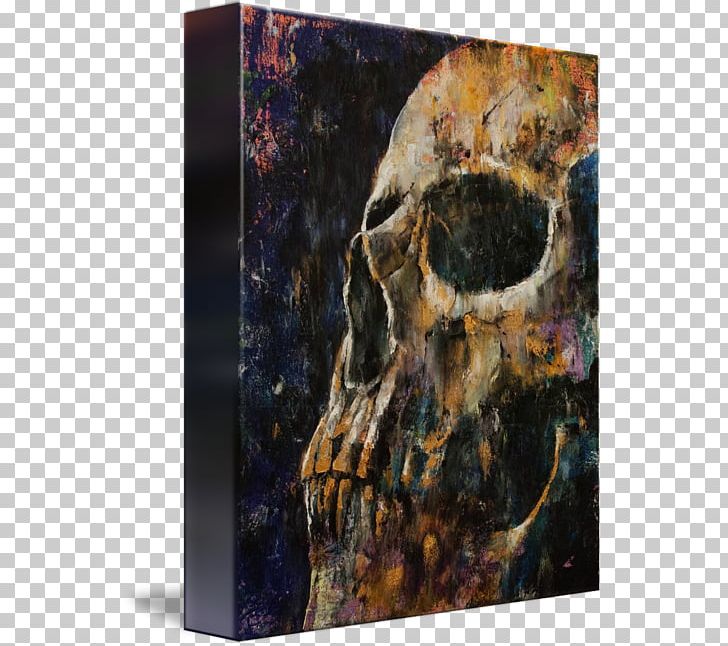East Urban Home Michael Creese Gold Skull Shower Curtain Painting Art Douchegordijn PNG, Clipart, Art, Bone, Canvas, Canvas Print, Douchegordijn Free PNG Download