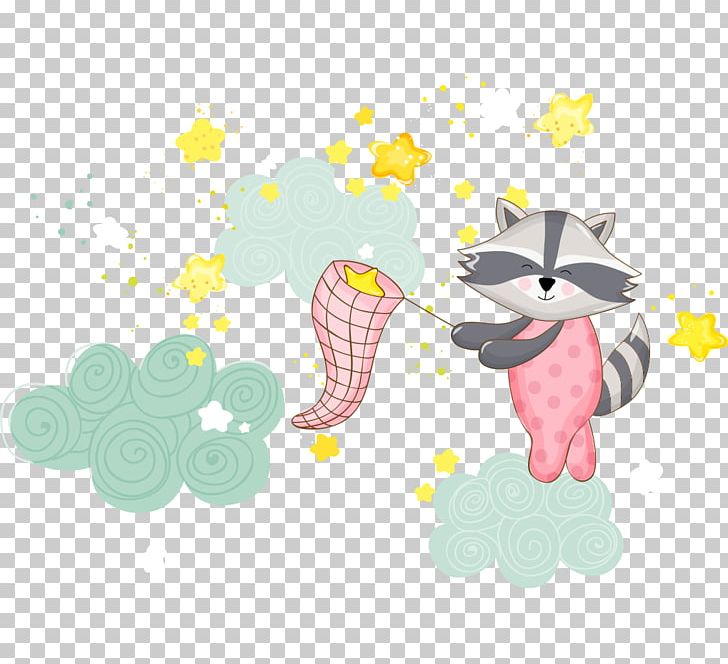 Raccoon Infant Baby Shower Illustration PNG, Clipart, Animal, Animals, Art, Bal, Cartoon Free PNG Download