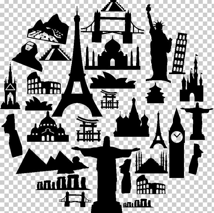 Sticker Monument Decal City Logo PNG, Clipart, Black And White, Brand, Capital City, City, Country Free PNG Download