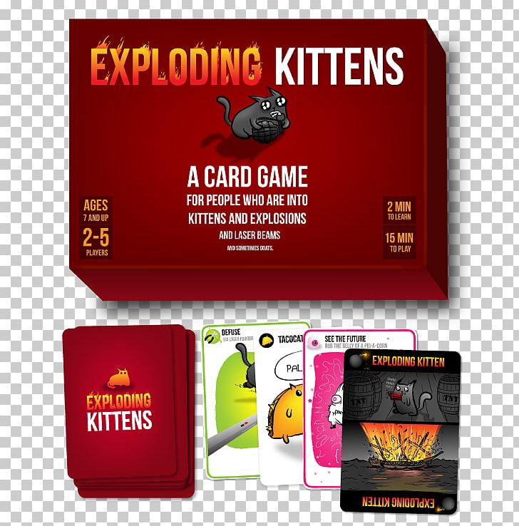 Exploding Kittens Mahjong Card Game Board Game Playing Card PNG, Clipart, Advertising, Board Game, Brand, Card Game, Elan Lee Free PNG Download