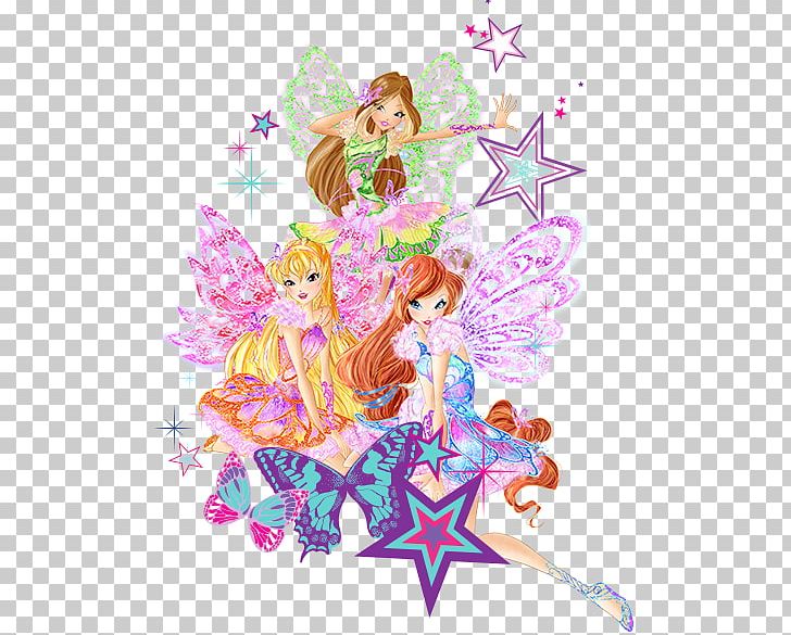 Flora Stella Winx Club PNG, Clipart, Angel, Club, Doll, Episode, Fashion Illustration Free PNG Download